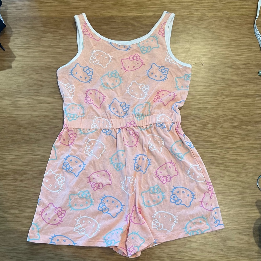 hello kitty two in one tank top and shorts
